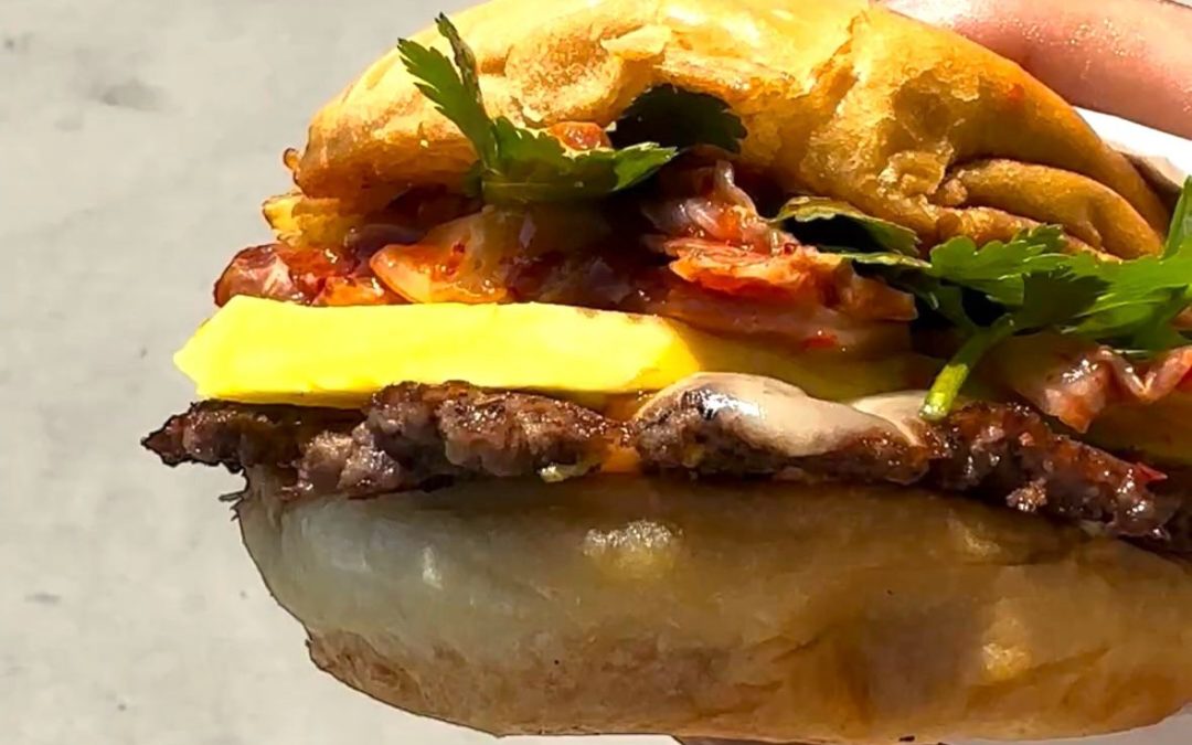 Korean Fusion Firecracker Burger: A Spicy Twist on a Classic Favorite