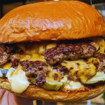 The Wulf Classic Burger — best Halal beef burger in Allen at Wulf Burger, juicy and freshly made daily.