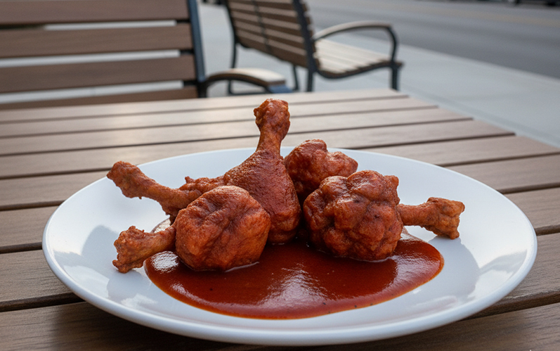 Halal Chicken Wings in Richardson at WingPopZ by Wulf Burger — Nashville Hot flavor near CityLine Richardson