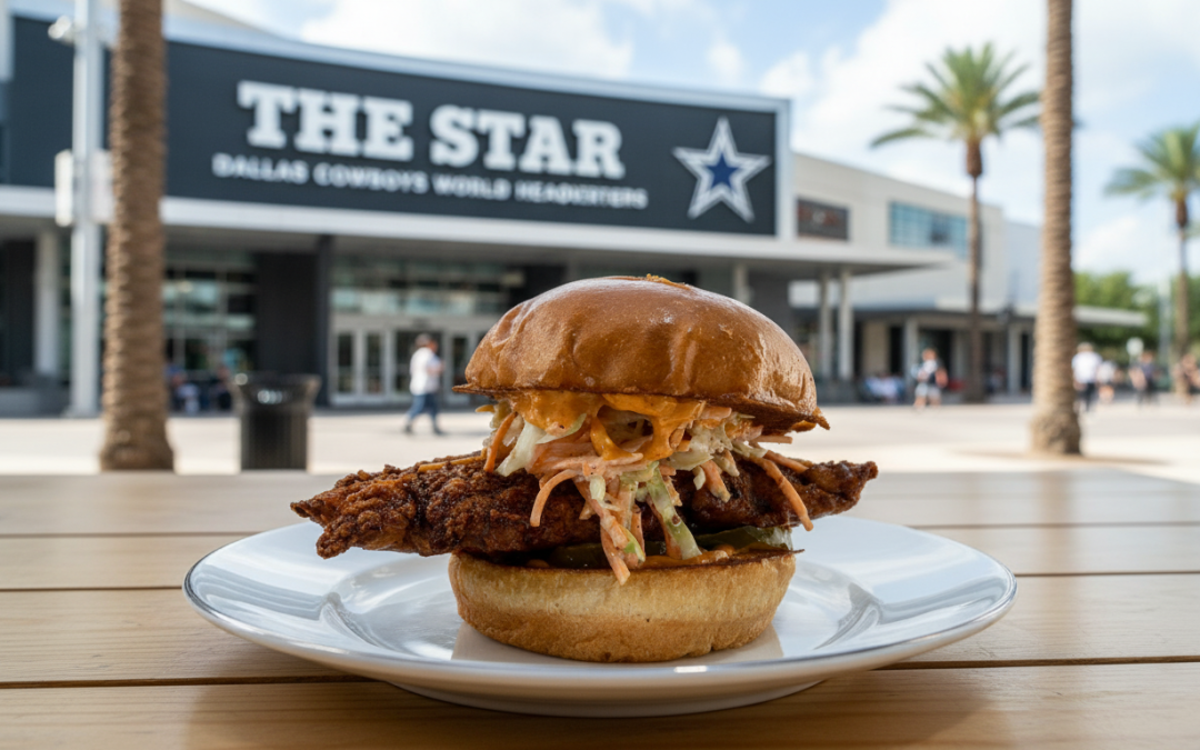 The Chickie Sandie — best chicken sandwich in Plano at Wulf Burger, made with crispy all-natural chicken and secret sauce.