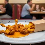 Halal Chicken Wings in McKinney at WingPopZ by Wulf Burger near Allen Premium Outlets with crispy fries
