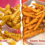 Crispy crinkle-cut classic fries served with Wulf Burger in Plano TX