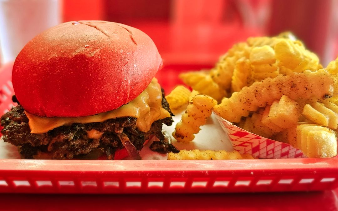 Wulf Burger Frisco red bun smash burger trending burger Texas
