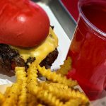 easy parking burger restaurant Frisco Texas Wulf Burger exterior