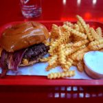 takeout smash burger Dallas Wulf Burger fresh burgers to go