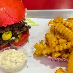 Wulf Burger combo meal North Texas