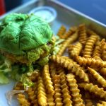 Wulf Burger smashburger crispy halal burger Dallas Texas