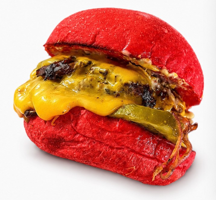 Wulf Burger Signature Red Bun Burger