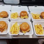 Halal-certified smashburger from Wulf Burger in Richardson and Allen Texas
